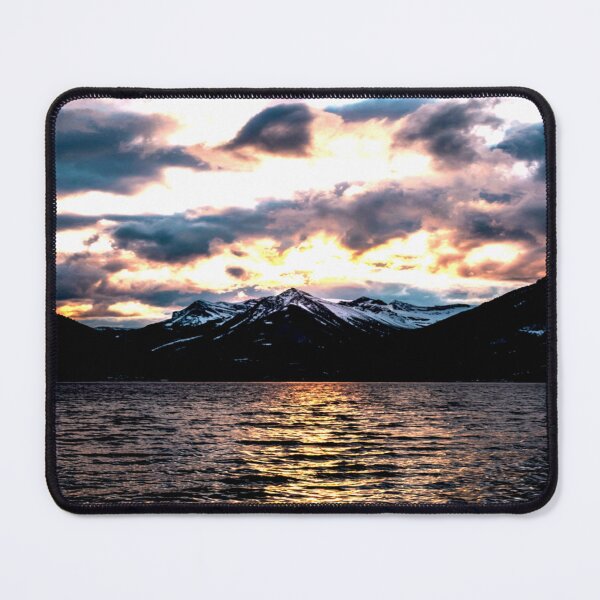 Item preview, Alpine Mirror: Golden Mountain Reflections designed and sold by Exodoi.