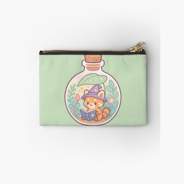 Item preview, Kawaii Red Panda Reading Book Pastel Goth designed and sold by TomFrontierArt.