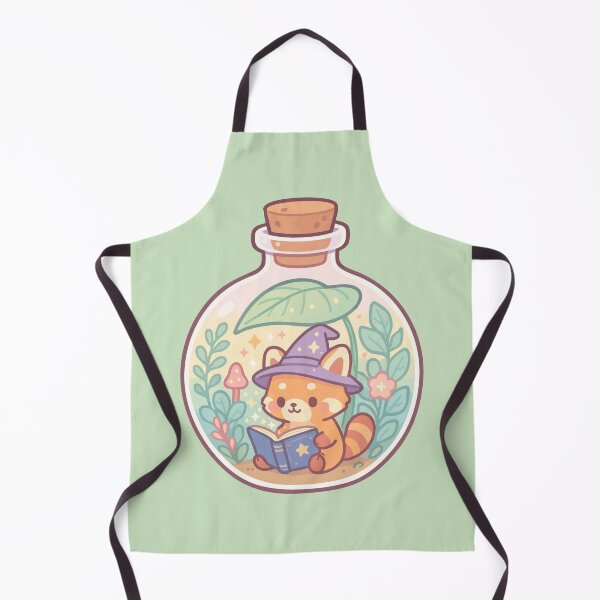 Item preview, Kawaii Red Panda Reading Book Pastel Goth designed and sold by TomFrontierArt.