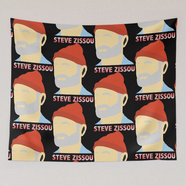 Item preview, Steve Zissou illustration designed and sold by ZooStateofMind.