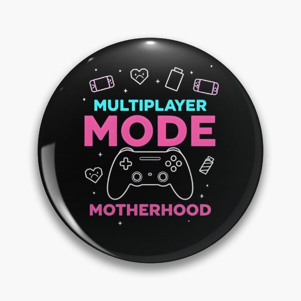 Artikelvorschau, Multiplayer-Modus Mutterschaft Gaming Mom entworfen und verkauft von Anixr.