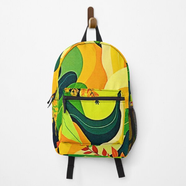 Item preview, Vibrant Abstract Botanical Art designed and sold by Health And Fitness Posts e-Store.