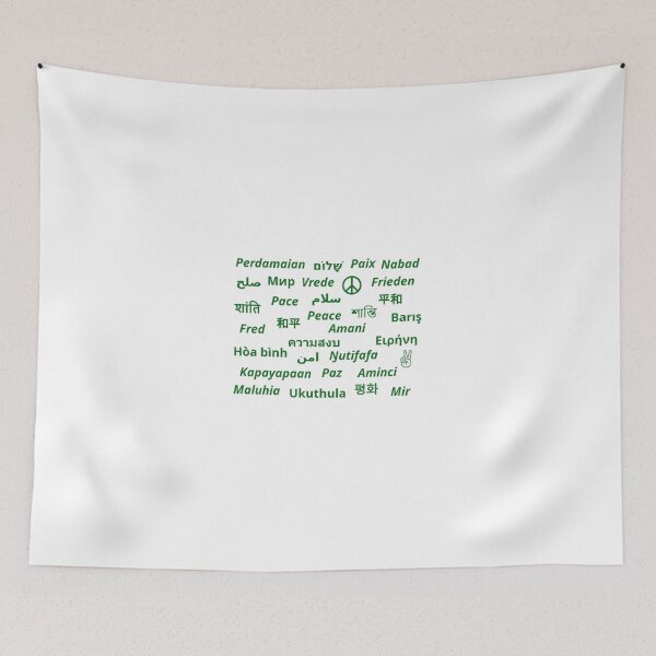 Item preview, Peace, Paix, Paz, Pace, in many languages designed and sold by UnlockKnowledge.