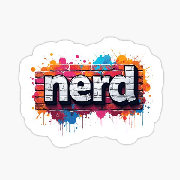 Item preview, Nerd Graffiti  designed and sold by PagonDragon.