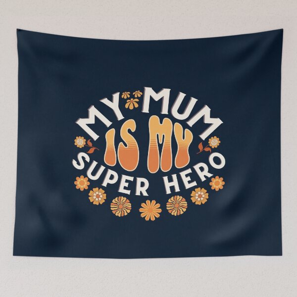 Item preview, My mum is my hero designed and sold by BritishDelights.