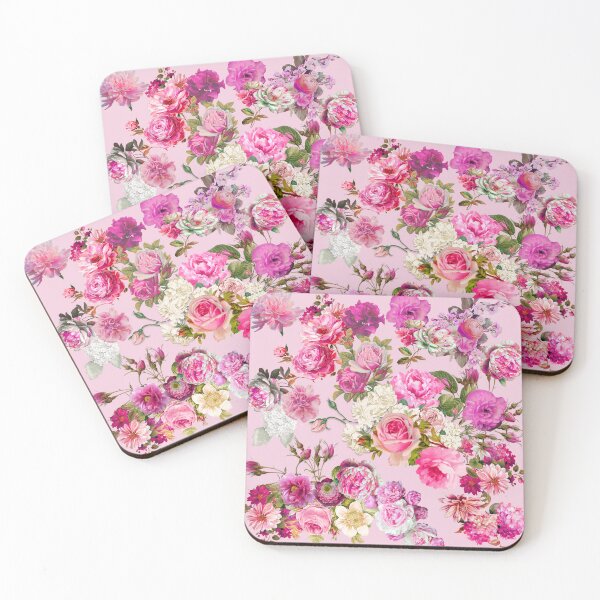 Item preview, Showgirl Roses on Ballet Pink designed and sold by Peggy Stanley.