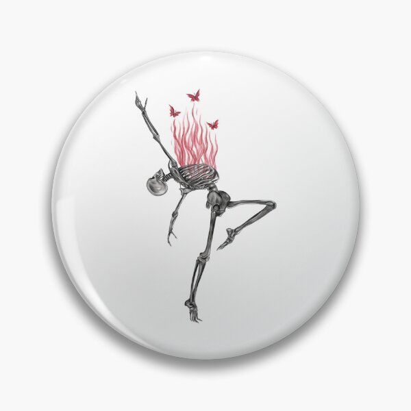 Item preview, The Soul of a Ballerina - Skeleton concept illustrations designed and sold by Scarlet Swan.