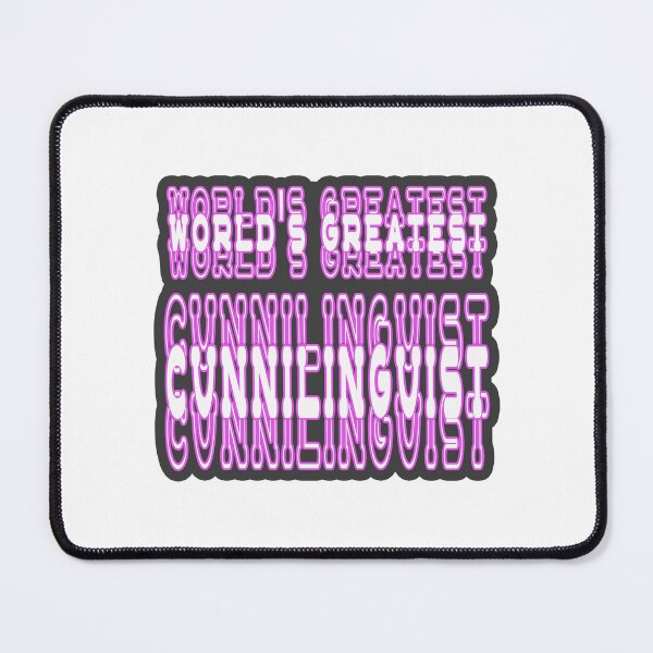 Item preview, World's Greatest Cunnilinguist Word Art designed and sold by WLHmedia.com .
