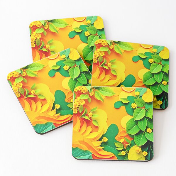 Item preview, Vibrant Layered Nature designed and sold by Health And Fitness Posts e-Store.