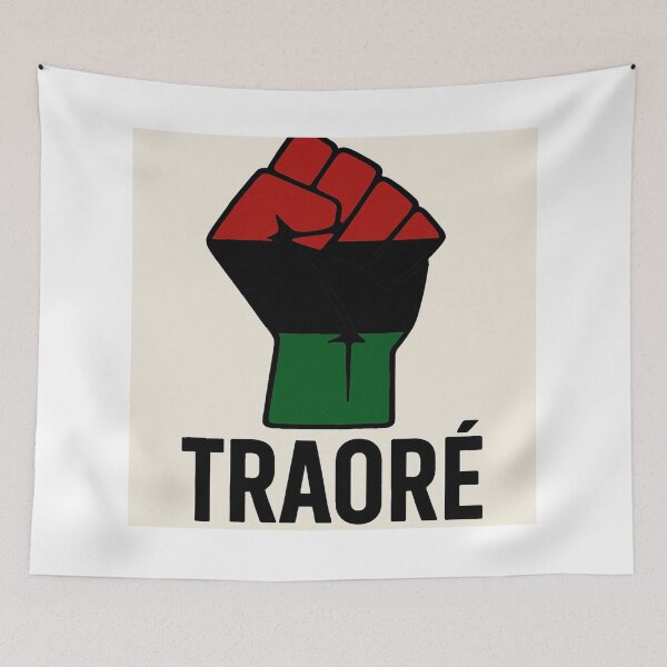 Item preview, Ibrahim Traoré designed and sold by GoodLifeStudio.