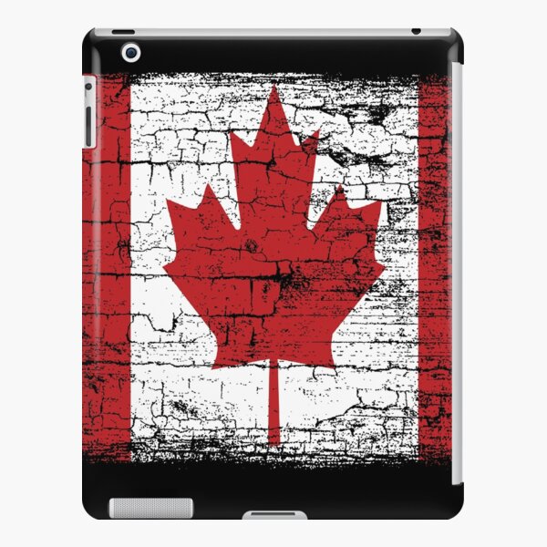 Vintage Canada Flag T Shirt design iPad Snap Case