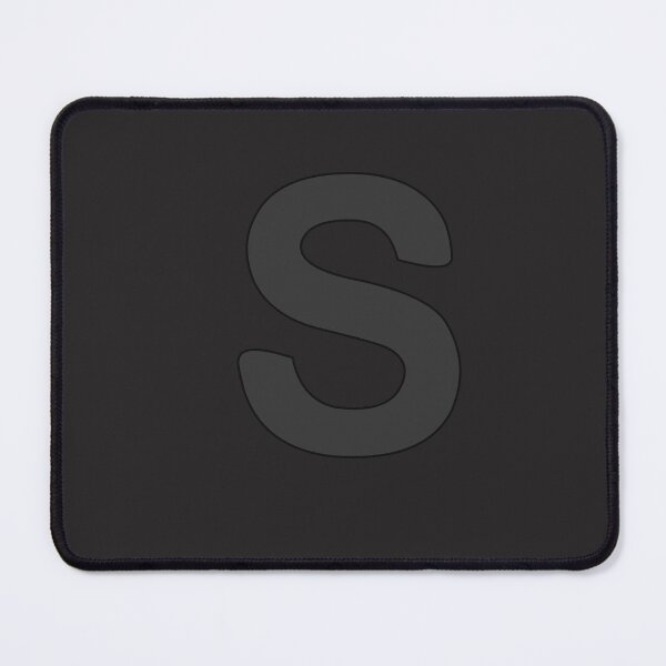 Item preview, letter s black designed and sold by ZiphGames.