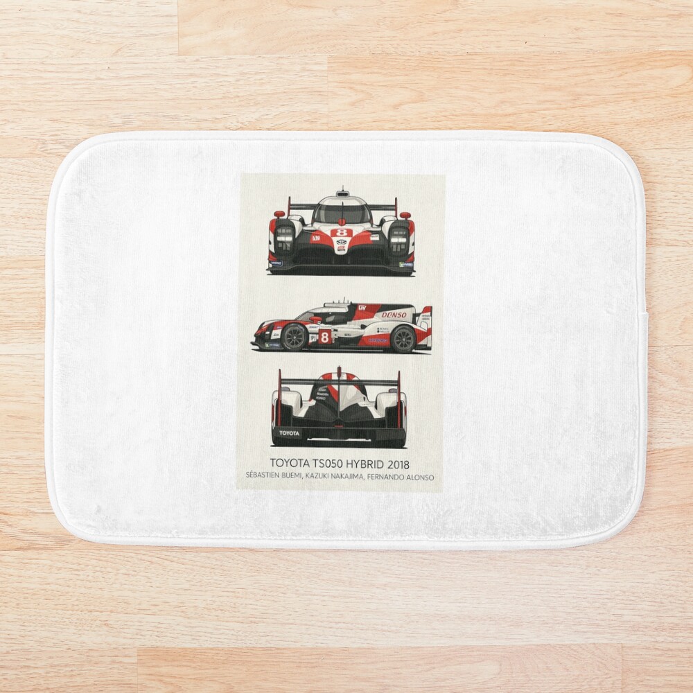 Toyota TS050 Hybrid 2018 – Triple View Le Mans Winning Race Car