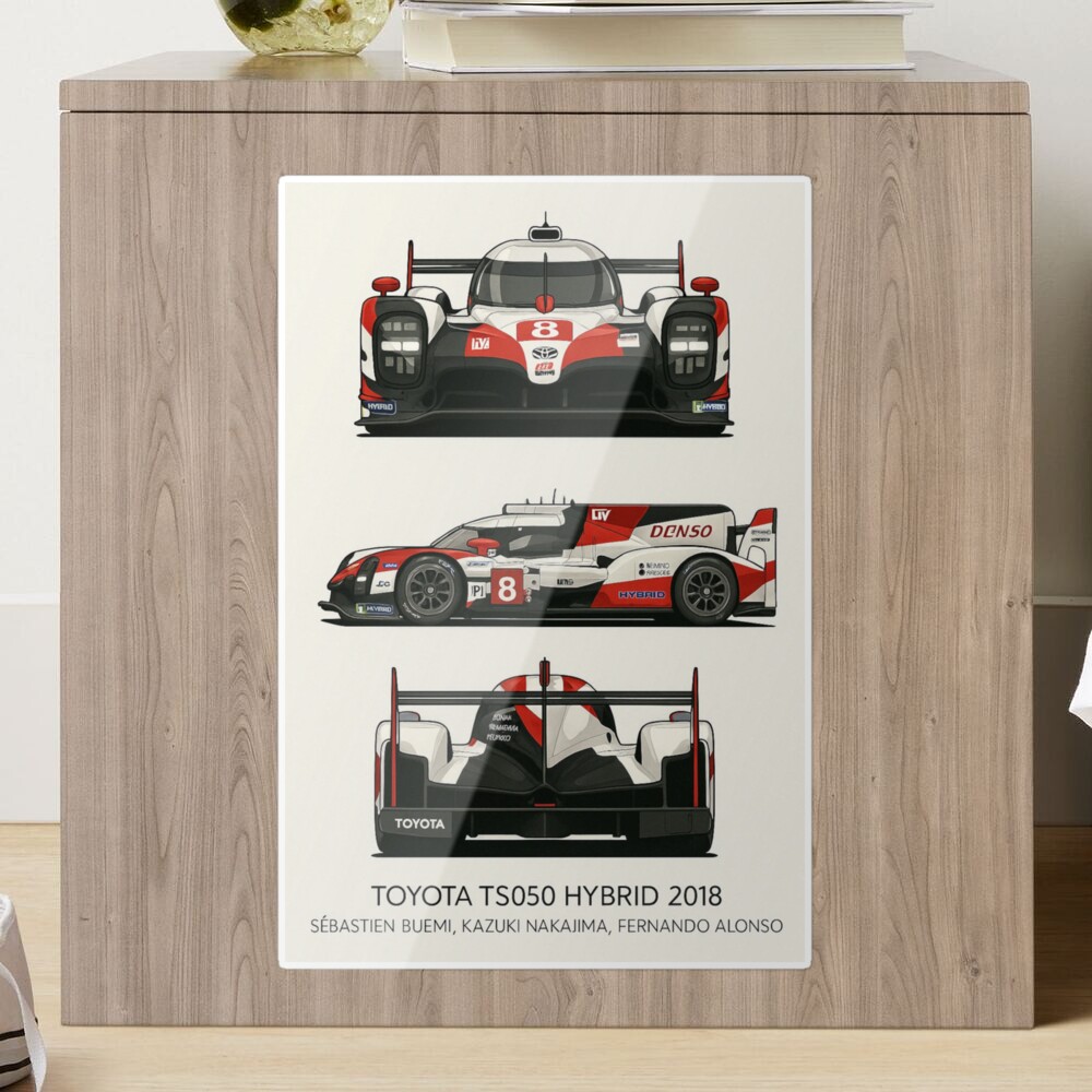 Toyota TS050 Hybrid 2018 – Triple View Le Mans Winning Race Car