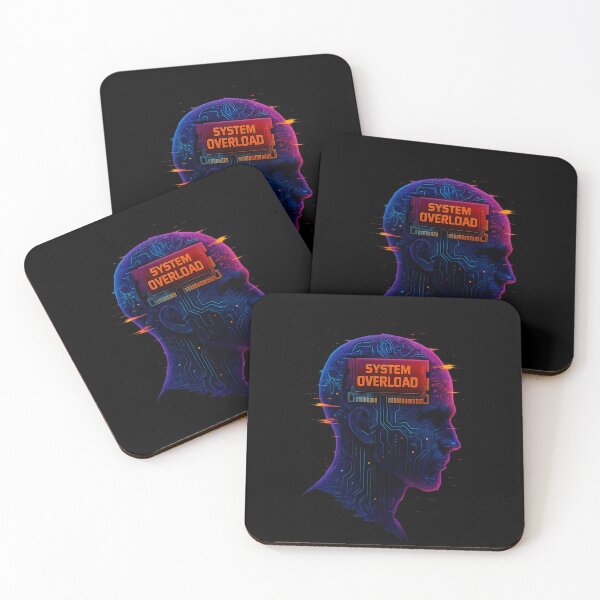 Item preview, System Overload – When your head is burning designed and sold by LevelUpDark.