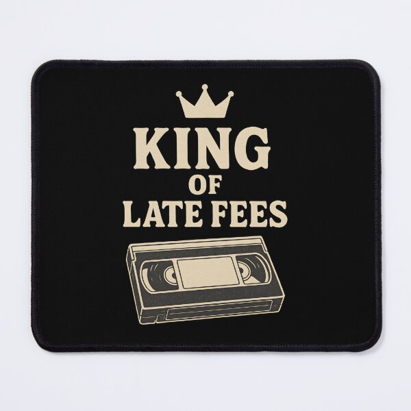 Item preview, King Of Late Fees VHS VCR designed and sold by TheFlying6.