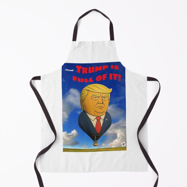 Item preview, Trump is full of it protest flair  designed and sold by ProtestThreads.