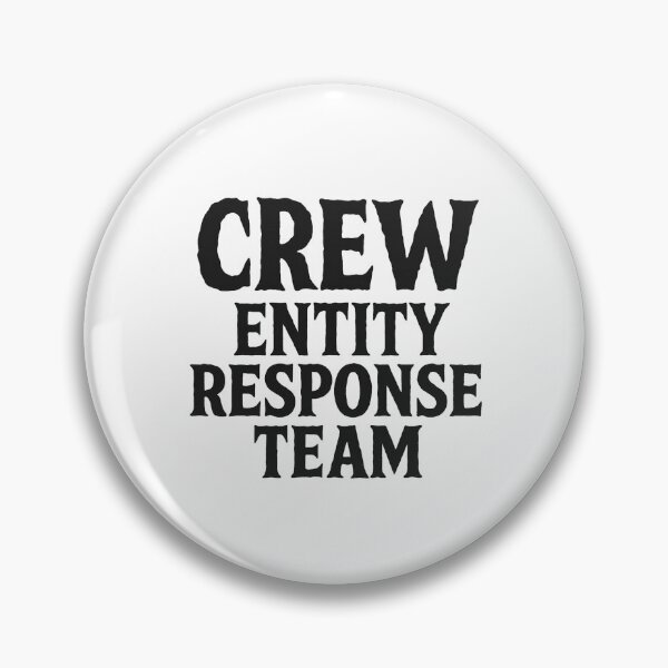 Item preview, CREW – Entity Response Team Paranormal Crew Logo designed and sold by Horror Camp.