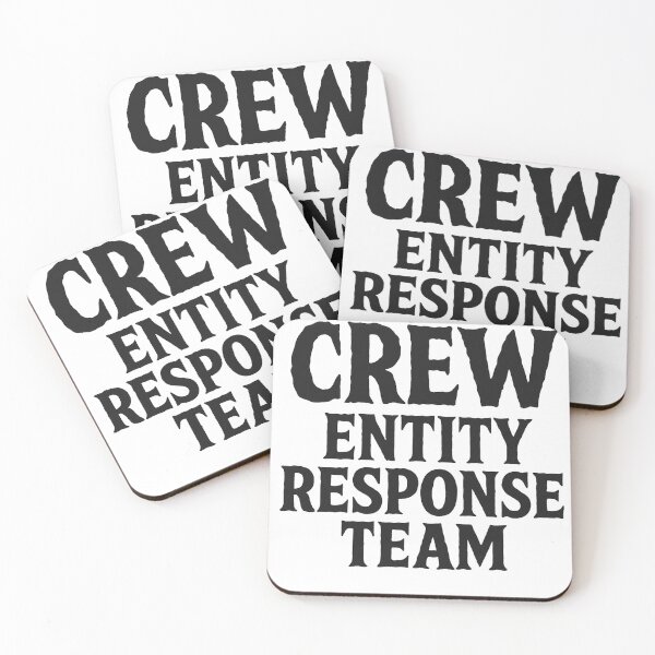 Item preview, CREW – Entity Response Team Paranormal Crew Logo designed and sold by Horror Camp.