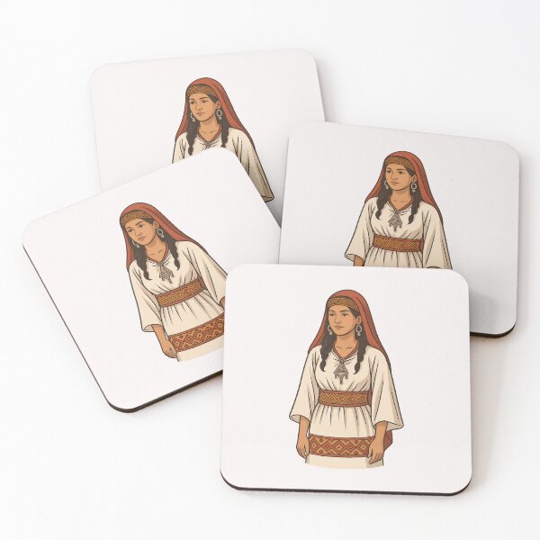 Item preview, Amazigh Woman in Traditional Attire – Cultural Portrait designed and sold by ALITOPRINCE.