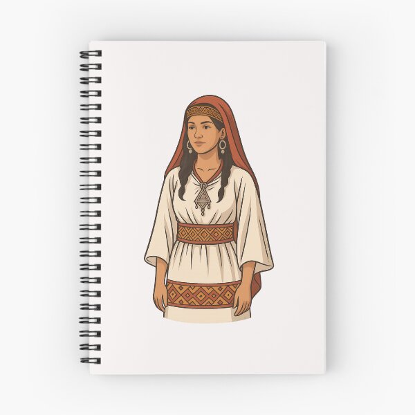Item preview, Amazigh Woman in Traditional Attire – Cultural Portrait designed and sold by ALITOPRINCE.