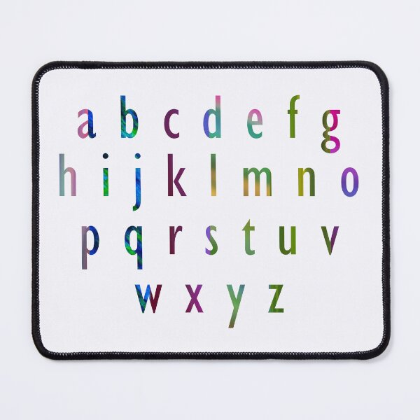 Item preview, Fun and Colorful English Alphabet Letters designed and sold by WD-Artist.