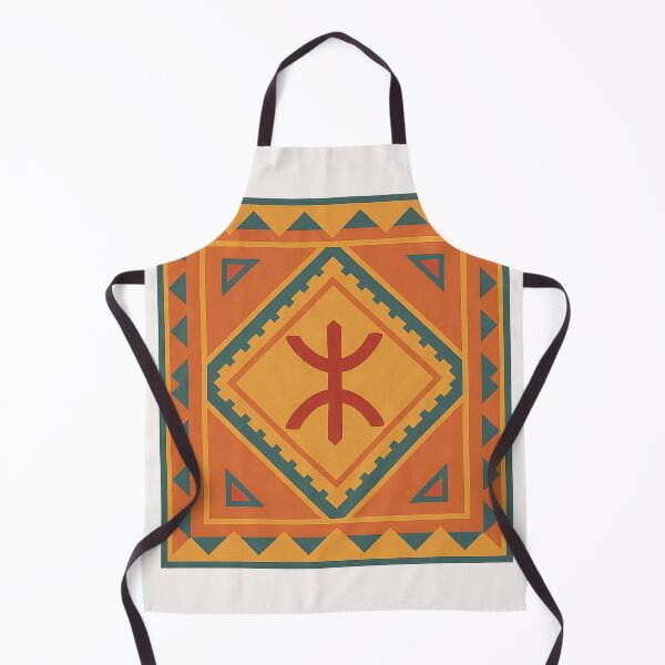 Item preview, Amazigh Z Symbol in Kilim-Inspired Geometric Pattern designed and sold by ALITOPRINCE.