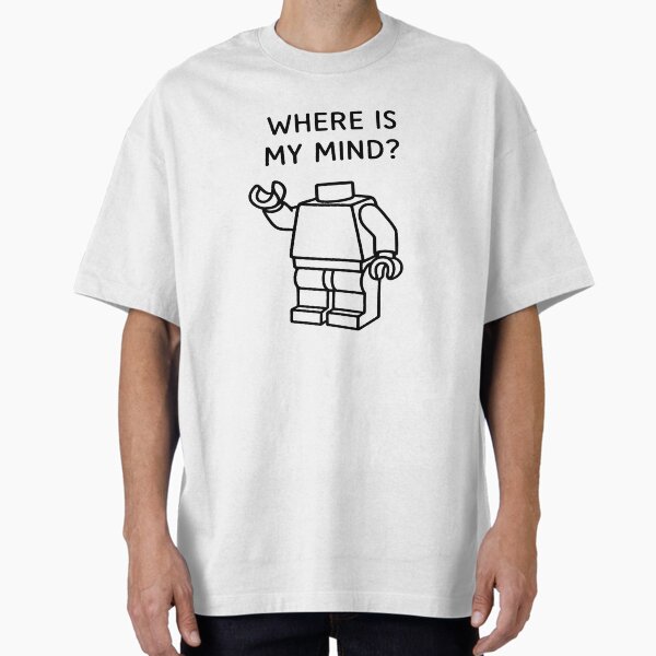Item preview, Where Is My Mind? – Minimalist LEGO Headless Figure Meme Design designed and sold by LAS-PRINTS.
