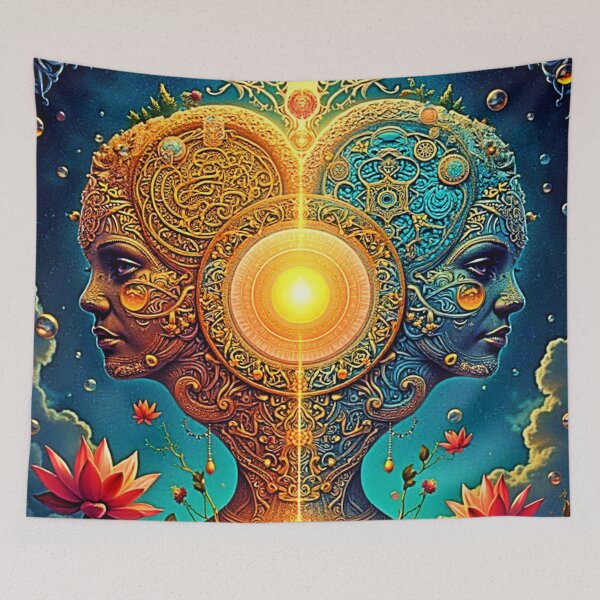Item preview, Spiritual Awakening Art designed and sold by Health And Fitness Posts e-Store.