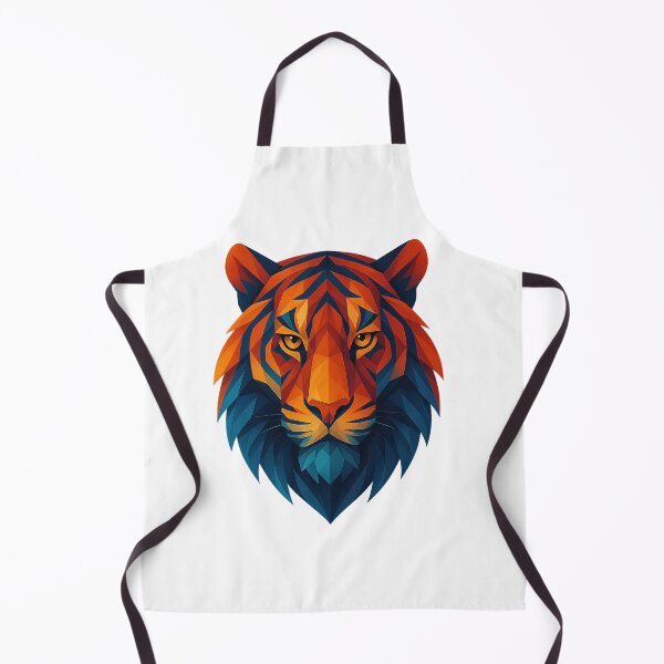 Item preview, Geometric Tiger – Precision & Power designed and sold by PastimeMastery.