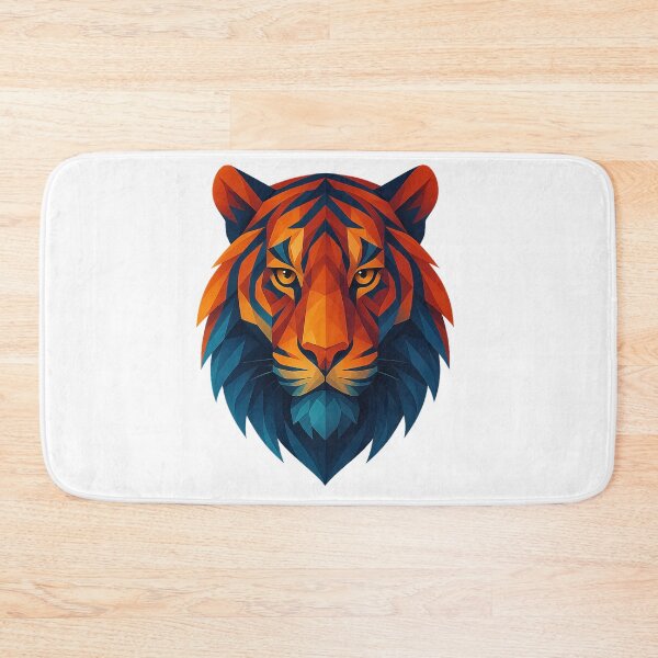 Item preview, Geometric Tiger – Precision & Power designed and sold by PastimeMastery.