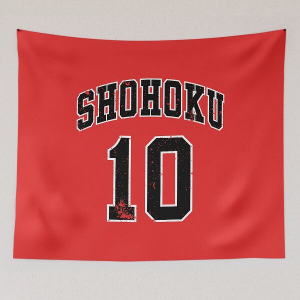 Artikelvorschau, 10 Shohoku | Basketball Dunk, Retro Manga T-Shirt entworfen und verkauft von SALENTOmadness.
