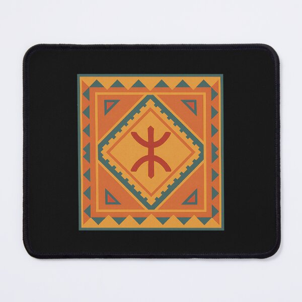 Item preview, Amazigh Z Symbol in Kilim-Inspired Geometric Pattern designed and sold by ALITOPRINCE.