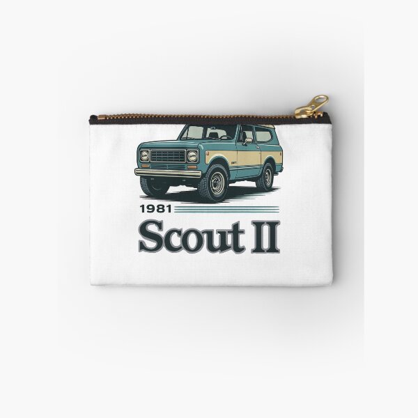 Item preview, 1981 International Scout II – Retro 4x4 SUV Art with Vintage Two-Tone Design designed and sold by TheArtOfCar.