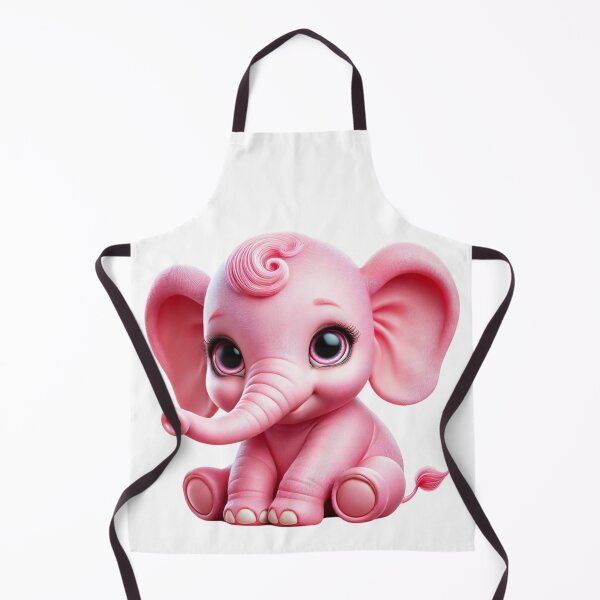 Artikelvorschau, Süßestes rosa Elefantenbaby – Niedliches und charmantes Kinderzimmerdesign entworfen und verkauft von FusiTink.