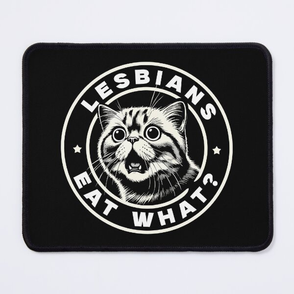 Item preview, Funny LGBTQ+ Food Meme // Lesbians Eat What? designed and sold by Scaryzz.