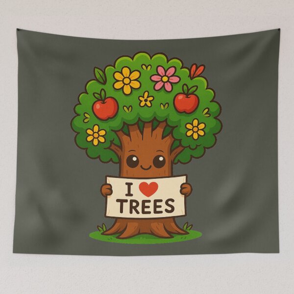 Item preview, I LOVE TREES designed and sold by La Loca.