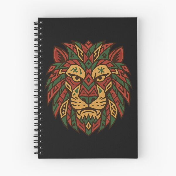 Item preview, Amazigh Lion Mask – Tribal Symbolism & Geometric Power designed and sold by ALITOPRINCE.
