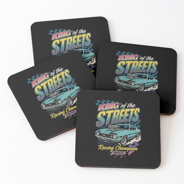 Item preview, 1969 Camaro SS “King of the Streets” – Retro Muscle Car Racing Champion Art designed and sold by TheArtOfCar.