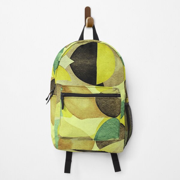 Item preview, Abstract Circle and Crescent Pattern in Vibrant Earth Tones - Modern and Organic Design designed and sold by G-A-D-U.