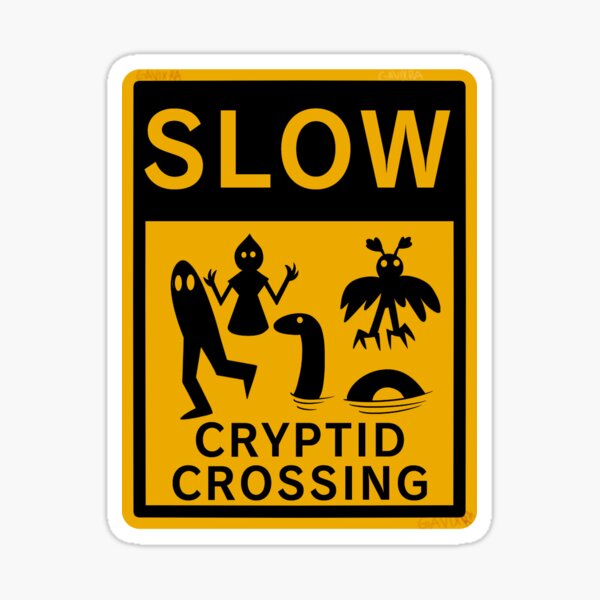 Cryptid Crossing Sticker