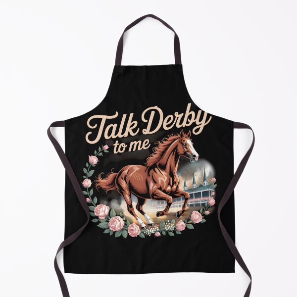 Item preview, Talk Derby To Me Horse Racing Fan designed and sold by Pawel Oska.
