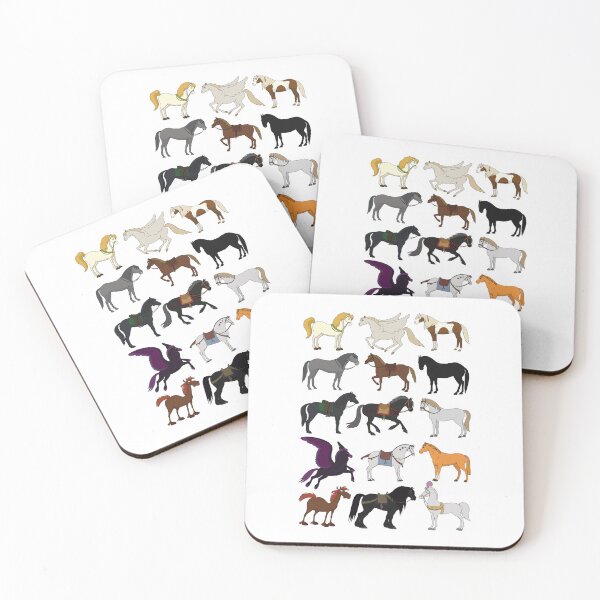 Item preview, horse cartoons designed and sold by Jumty13.