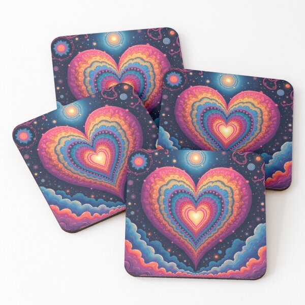 Item preview, Celestial Heartscape designed and sold by LemonheadLaurasArt.