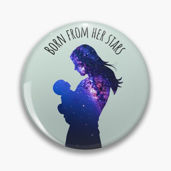 Item preview, Mother and Baby – Cosmic Double Exposure, Celestial Love Art designed and sold by Dino-Lune.