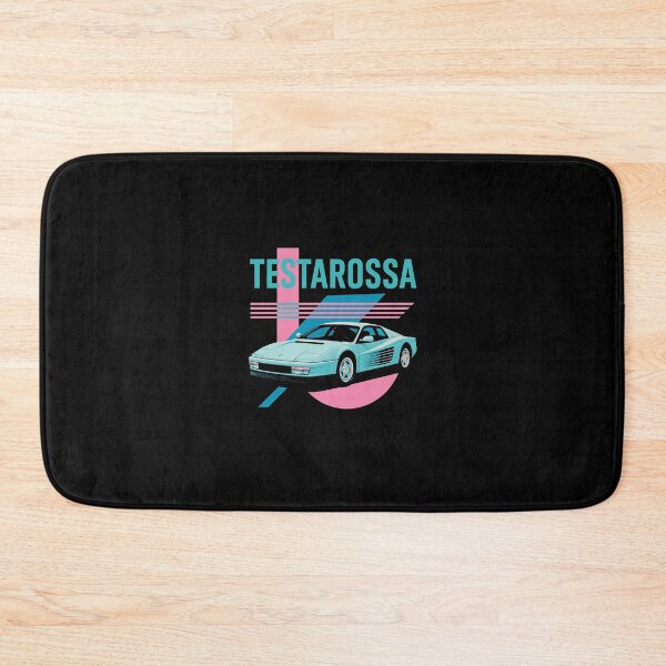 Item preview, Ferrari Testarossa Retro Art – 80s Vaporwave Miami Aesthetic Sports Car Design designed and sold by TheArtOfCar.