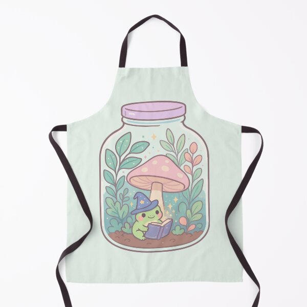 Item preview, Kawaii Frog Reading Book Pastel Goth designed and sold by TomFrontierArt.
