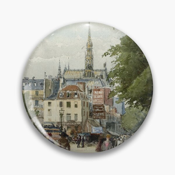 Item preview, Place Saint-Michel in Paris around 1900 designed and sold by 19th Century in Color.