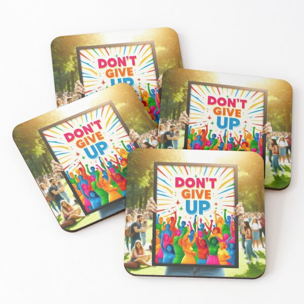 Item preview, Don't give up! designed and sold by PandoraCastle.