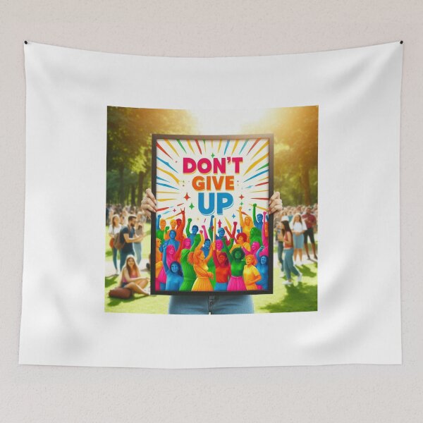 Item preview, Don't give up! designed and sold by PandoraCastle.